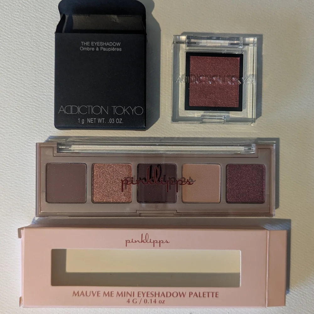 Addiction TOKYO, Pinklipps Eyeshadows Lot
